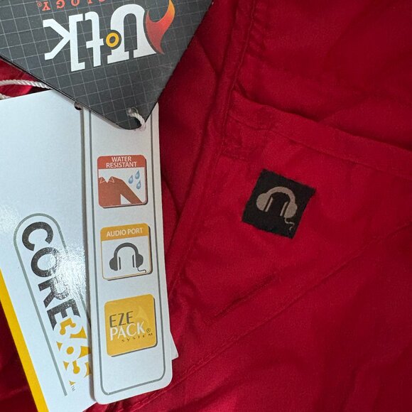 CORE 365 WarmLogic Quilted Jacket, Ladies 2XL, Classic Red - Picture 3 of 7